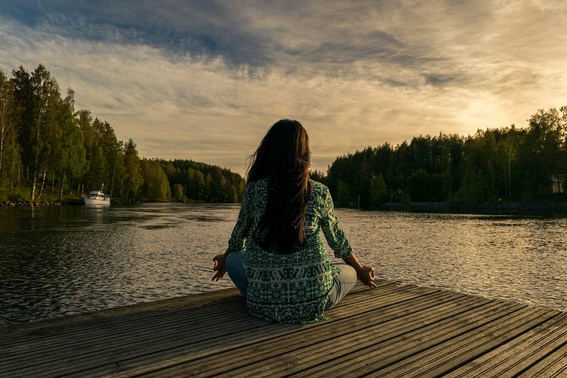 Meditating Woman